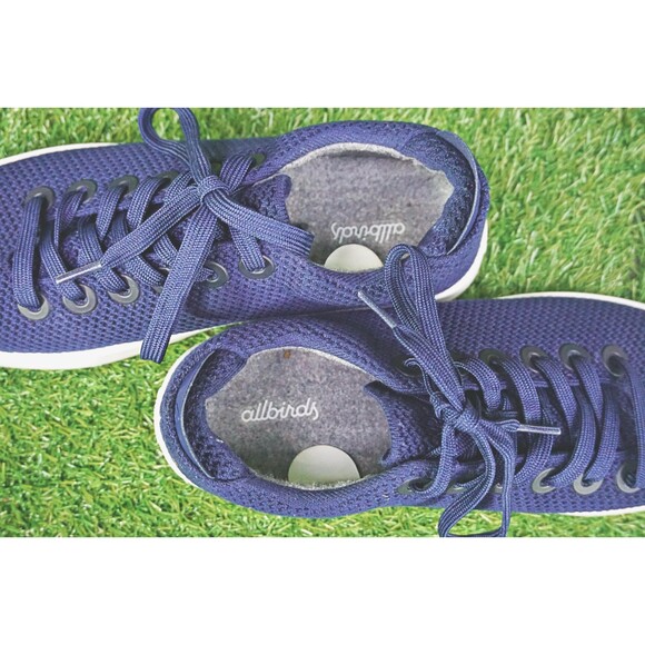Allbird Navy Blue Sneakers - Men's Size 8 - Picture 6 of 7